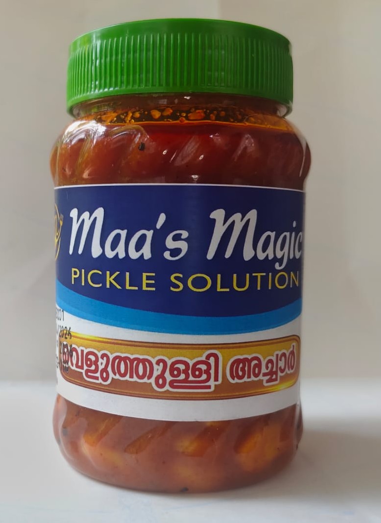 Garlic achar pickle image